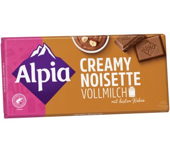 Alpia mogyorókrémes tejcsokoládé 100g